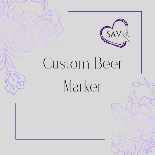 Custom Beer Tag/ Beer Marker/ Beer Tag/ Custom Beer Marker